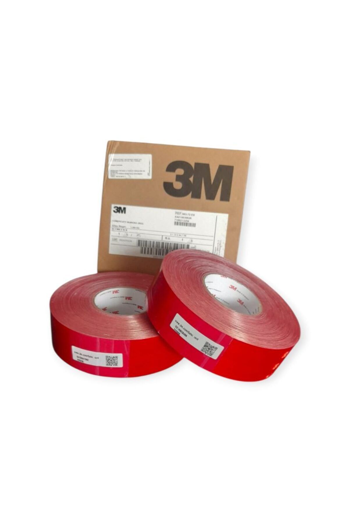 983 Diamond Grade Reflektif Bant Kırmıızı Renk 55mm*50mt