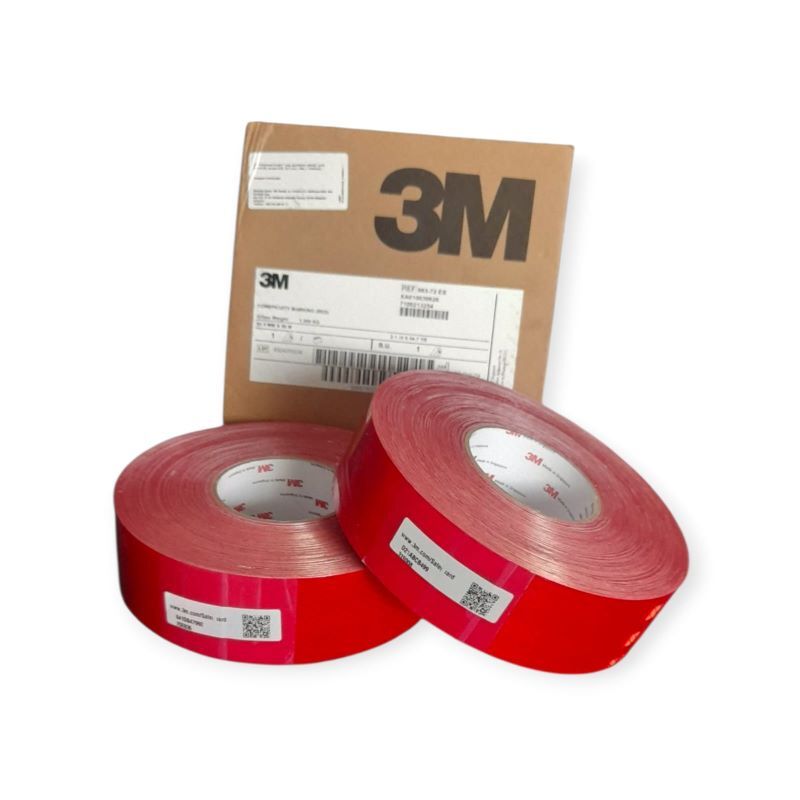 983 Diamond Grade Reflektif Bant Kırmızı Renk 55mm x 50mt