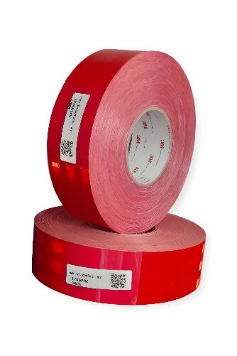 983 Diamond Grade Reflektif Bant Kırmızı Renk 55mm x 50mt