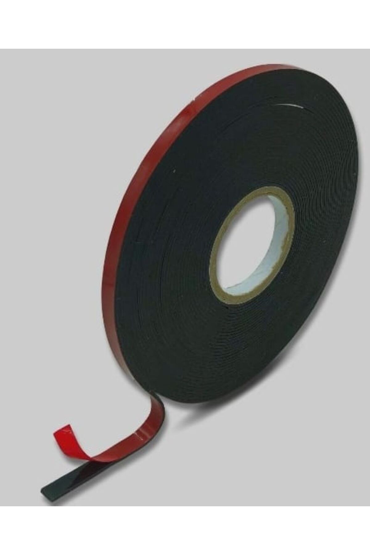 KÖPÜK BANT ÇİFT TARAFLI 0.5 MM ET KALINLIĞI SİYAH RENK (7MM X 50MT ]