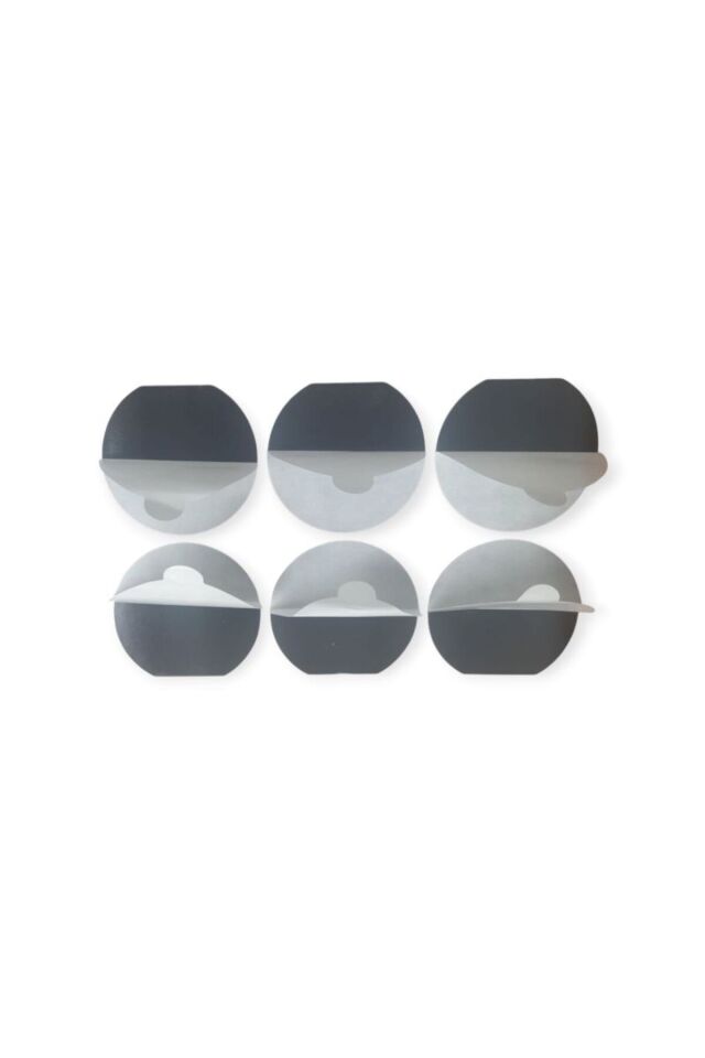 ÇİFTTARAFLI KÖPÜK BANT SİYAH 53MMX 50MM ÇAP DAİRESEL ÖZEL KESİM ( 50 ADET)