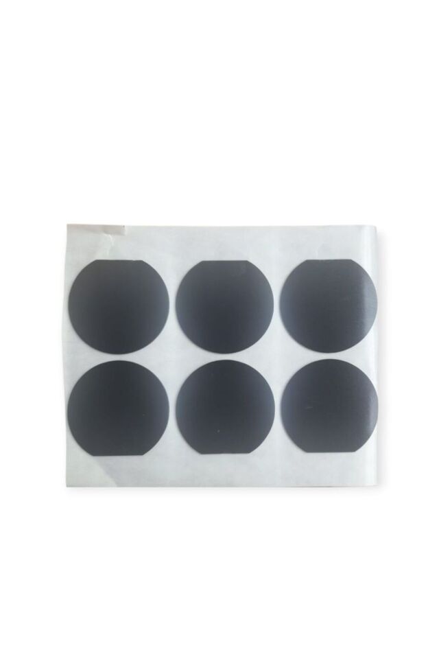 ÇİFTTARAFLI KÖPÜK BANT SİYAH 53MMX 50MM ÇAP DAİRESEL ÖZEL KESİM ( 50 ADET)