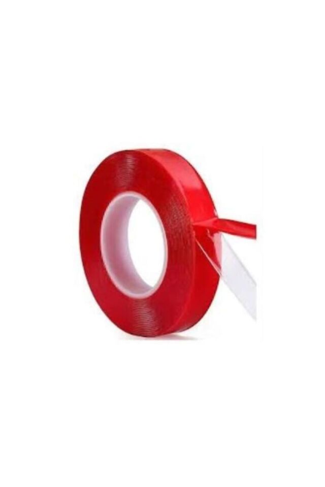 Silikonlu Çift Taraflı Montaj Sızdırmazlık Bandı ( 18MM x 2mt ) 3 Adet