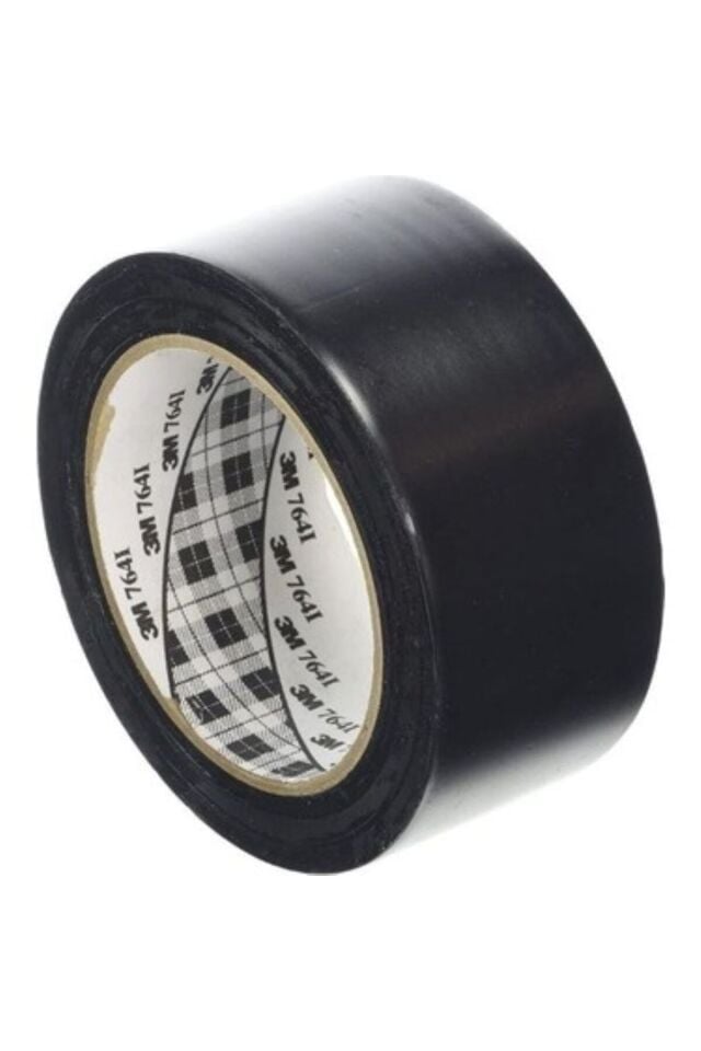 764i Yer Işaretleme Bandı - Siyah - 50mm X 33 Mt