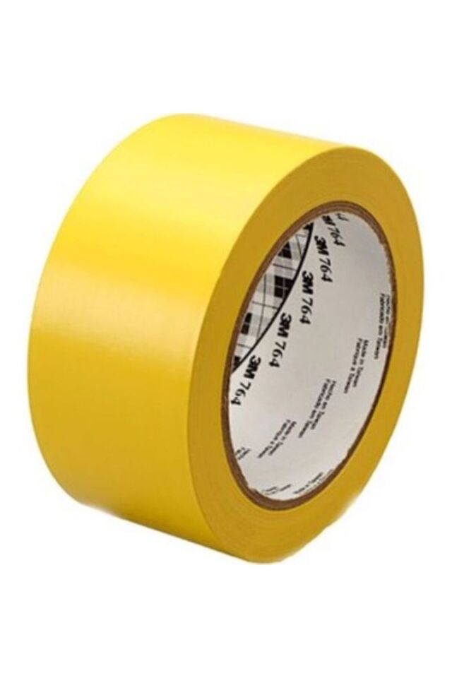 764i Yer Işaretleme Bandı - Sarı - 50mm X 33 Mt