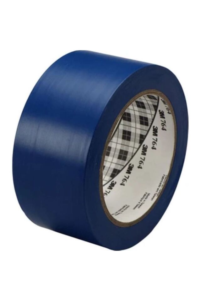 764i Yer Işaretleme Bandı - Mavi - 50mm X 33 Mt