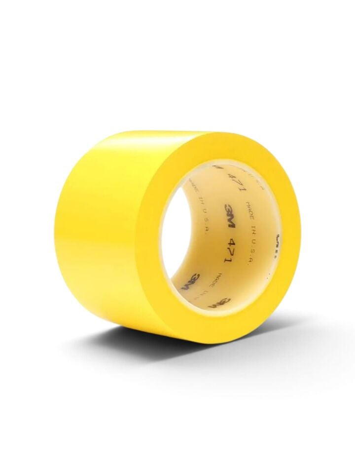 471 Vinil Yer İşaretleme Bandı Sarı 25mm x 33mt