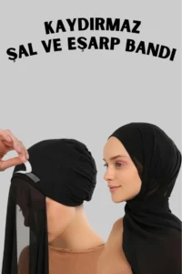 2 EŞARP ŞAL KAYDIRMAZ